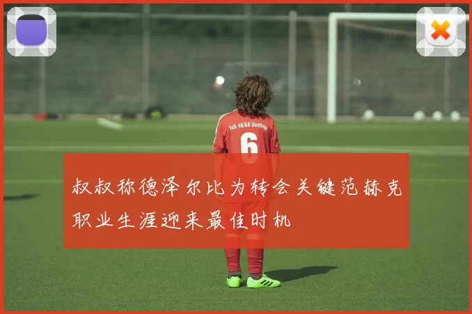 叔叔称德泽尔比为转会关键范赫克职业生涯迎来最佳时机